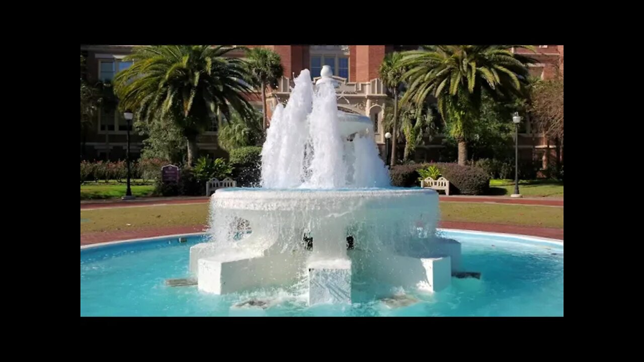 Florida State University Fountain - Winter 2021