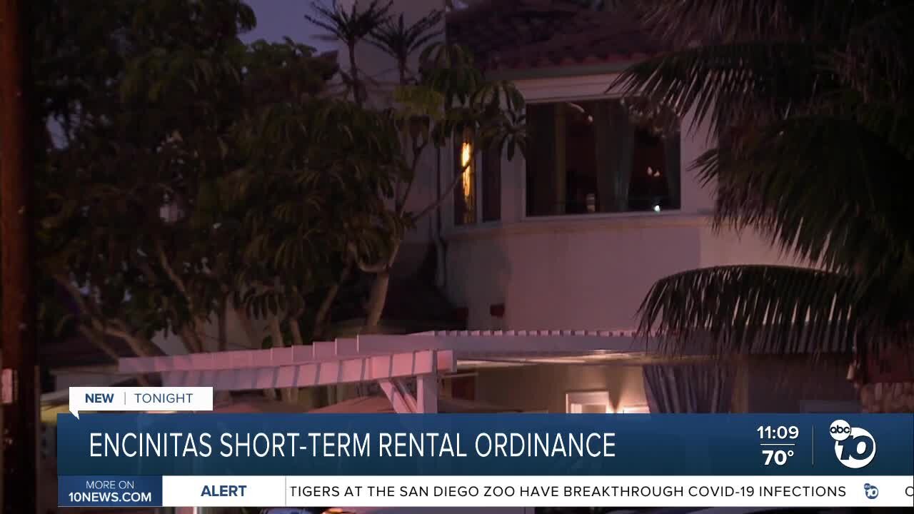 Encinitas short-term rental ordinance