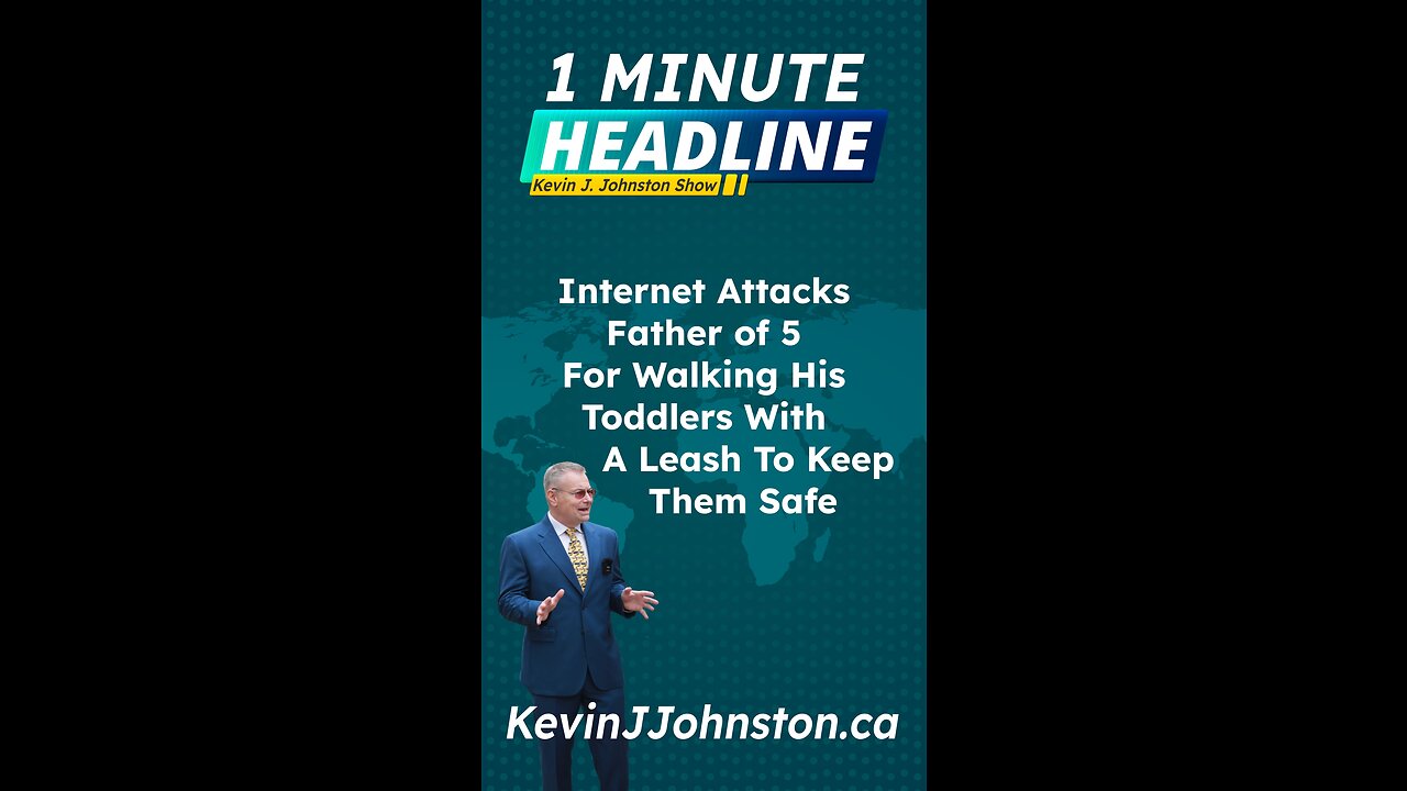 Internet Attacks Father of Quadruplets For Walking Them on a Safety Leash.