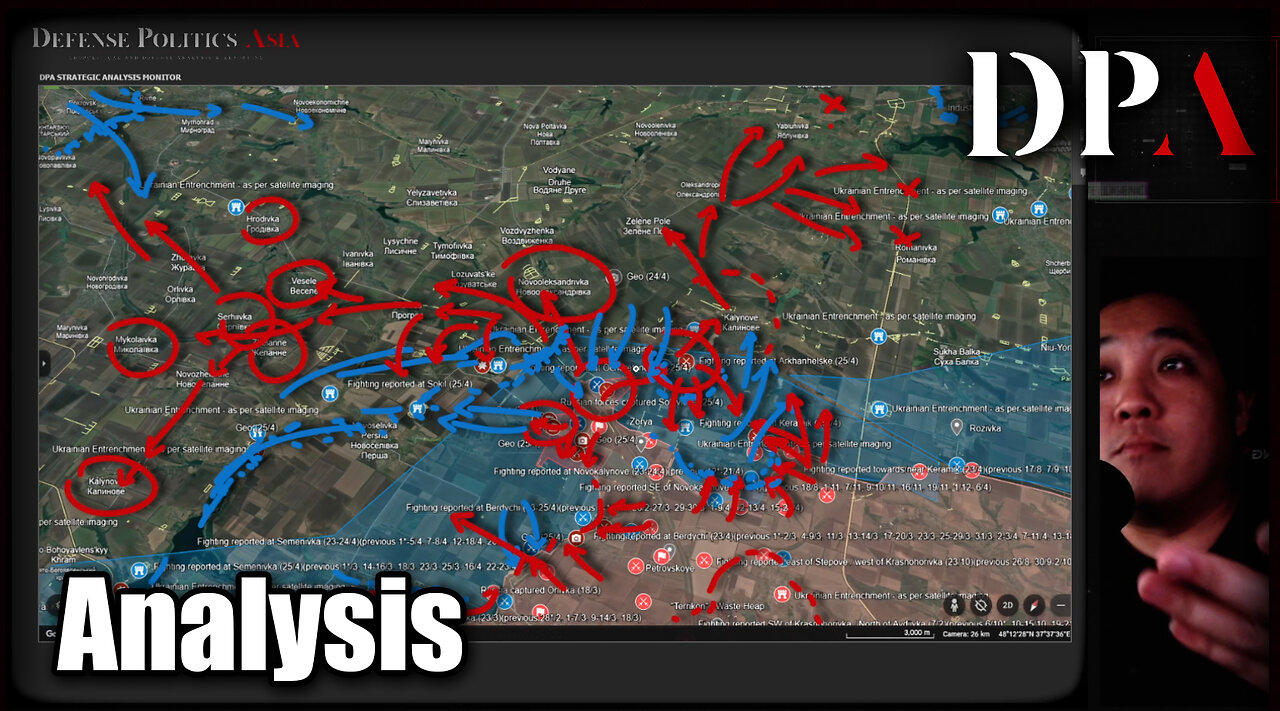 [ ANALYSIS ] What's NEXT after OCHERETYNE (Avdiivka Front)? Which frontlines will Russia backstab?