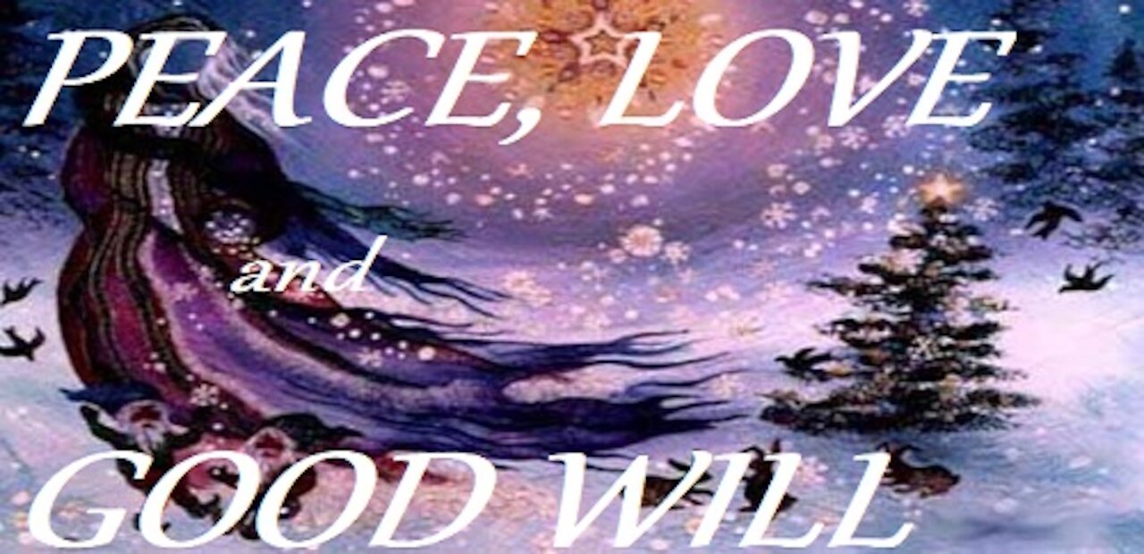 Peace, Love and Good Will | Freedom Friday