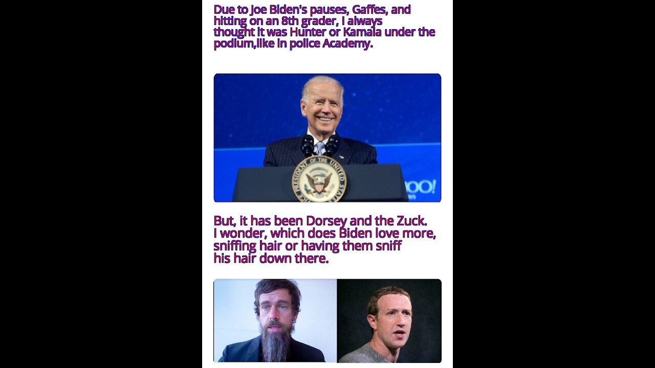 Biden, Dorsey, Zuckerberg Meme