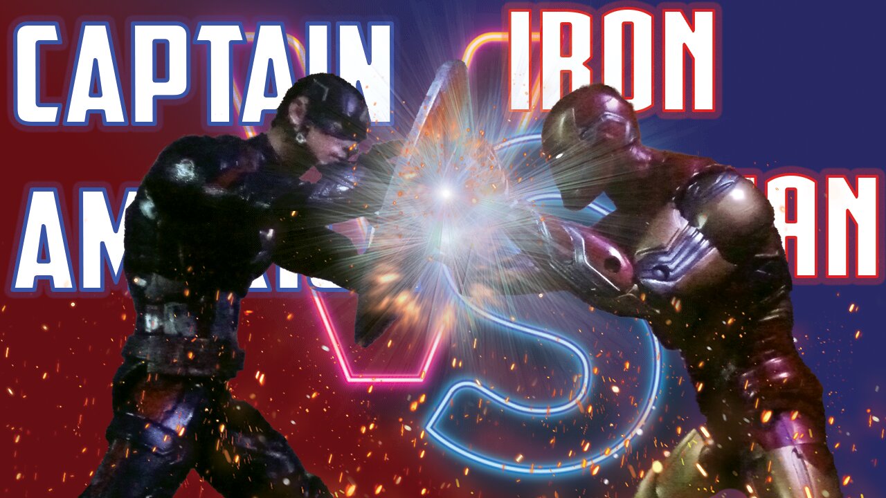 Iron Man VS Captain America: Which action figure will come out on top in this stop motion fight?