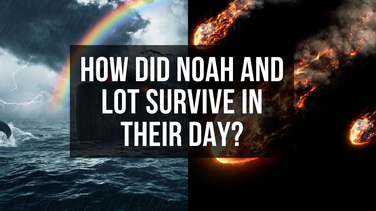 How Did Noah And Lot Survive In Their Day?