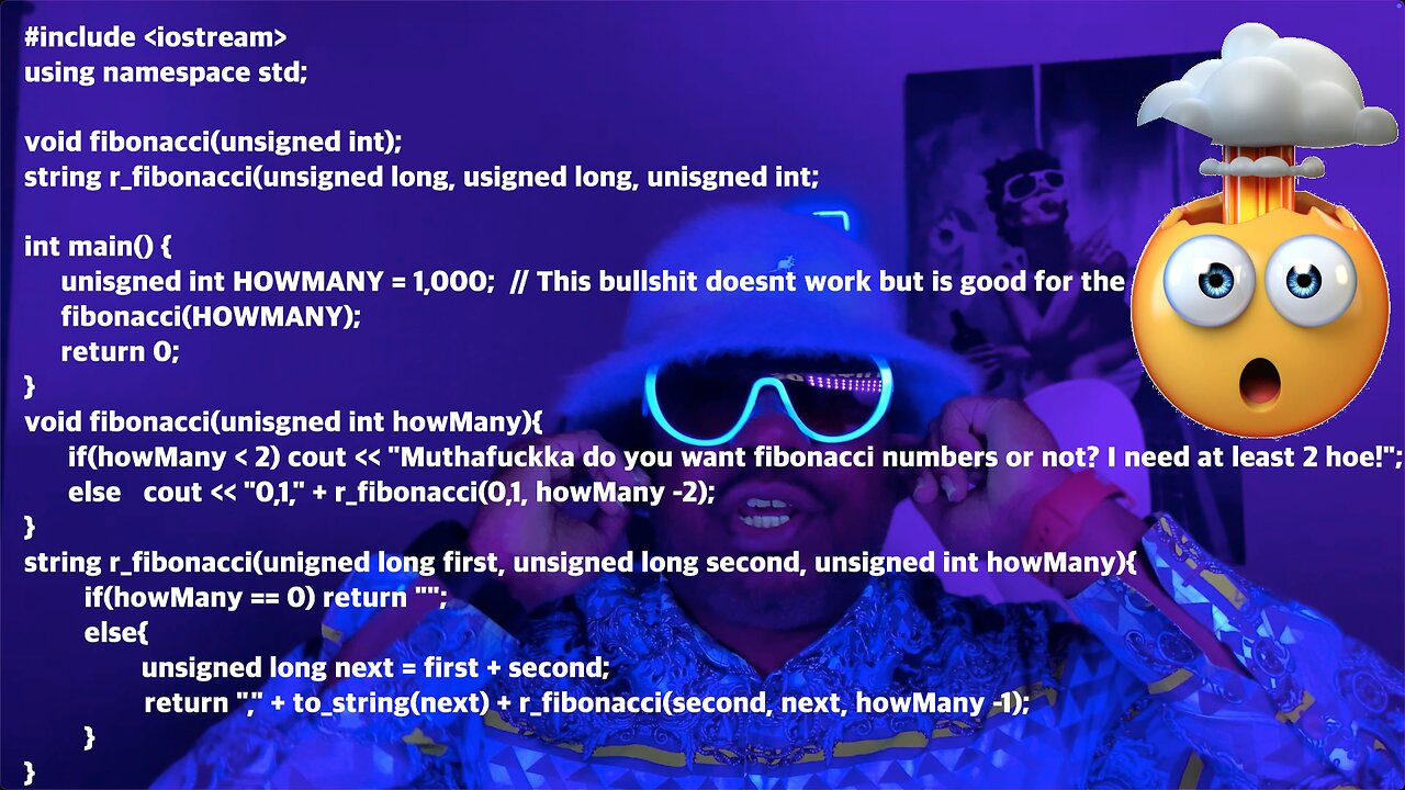 AfroTech attendee can write code for the Fibonacci Sequence!