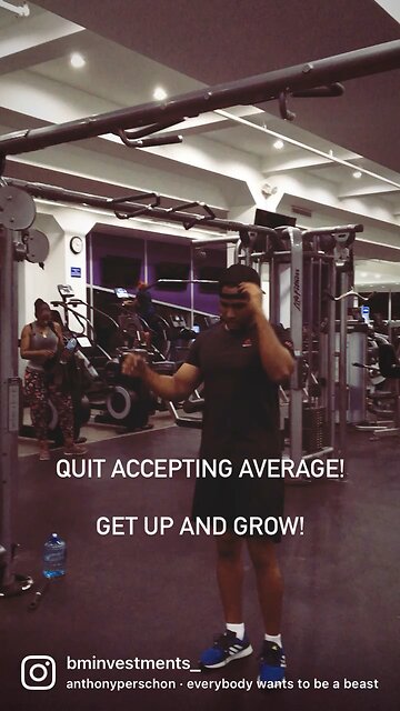 Quit Accepting Average!