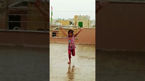 Rain Enjoying (@Manoj Creative Video #shorts