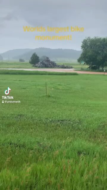 World’s Largest Bike Monument!