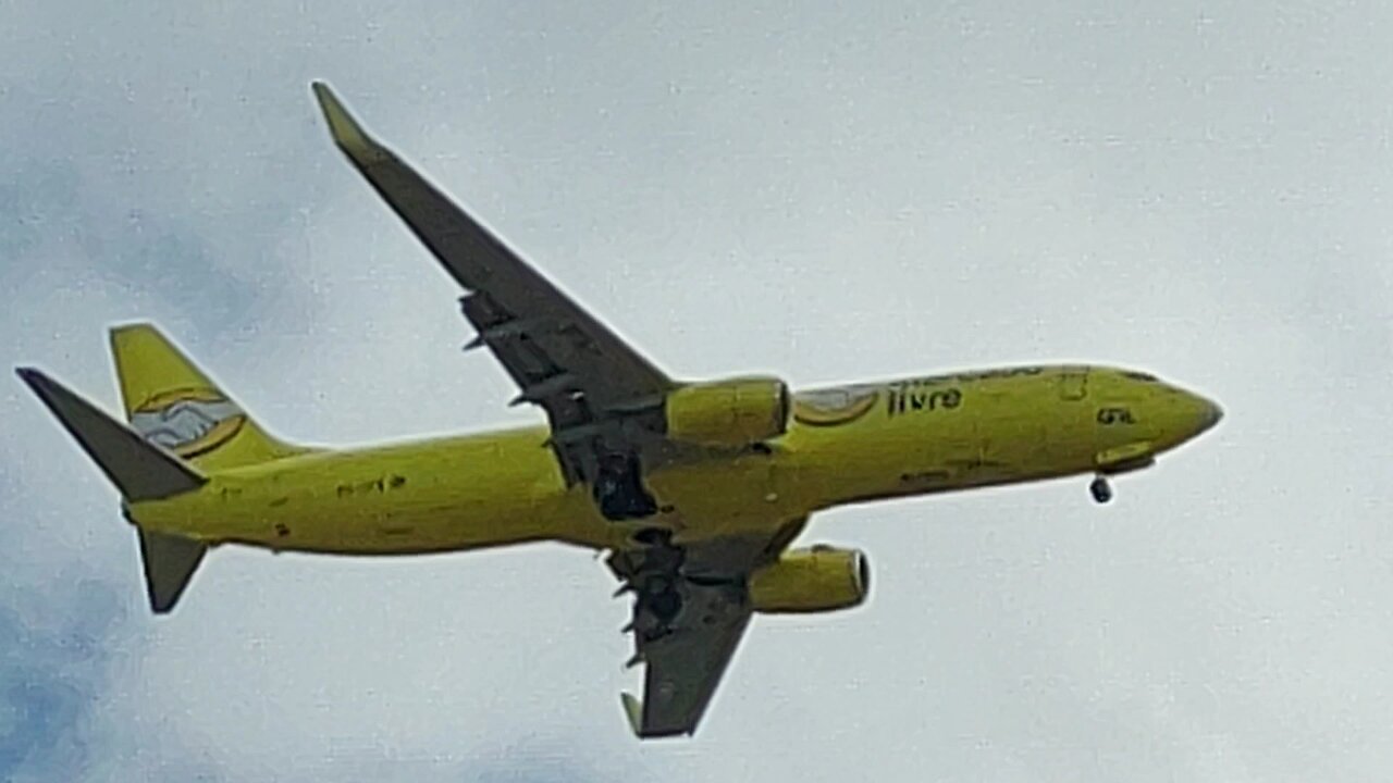 Boeing 737-800F PS-GFB Mercado Livre vindo de Guarulhos para Fortaleza