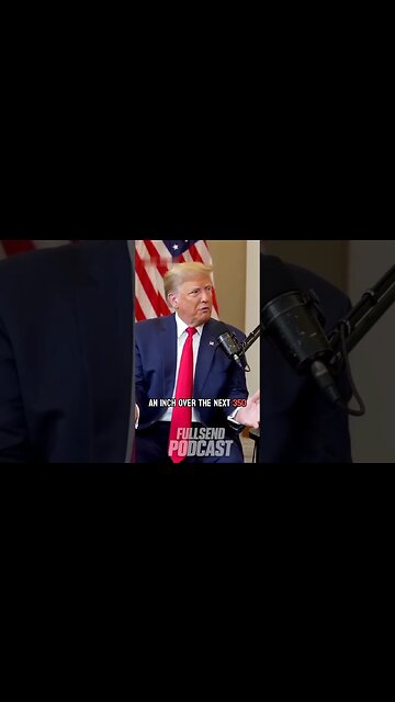 Why Global warming isn't Real | FULL SEND PODCAST | Donald Trump Interview #shorts