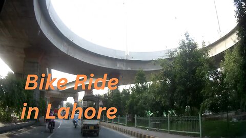 Bike Ride in lahore