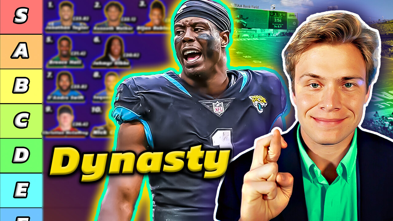 Top 12 Dynasty Running Back Rankings & Tiers (Rookies Included)