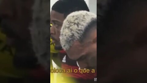 Discurso emocionante do Marinho antes do jogo contra o São Paulo.