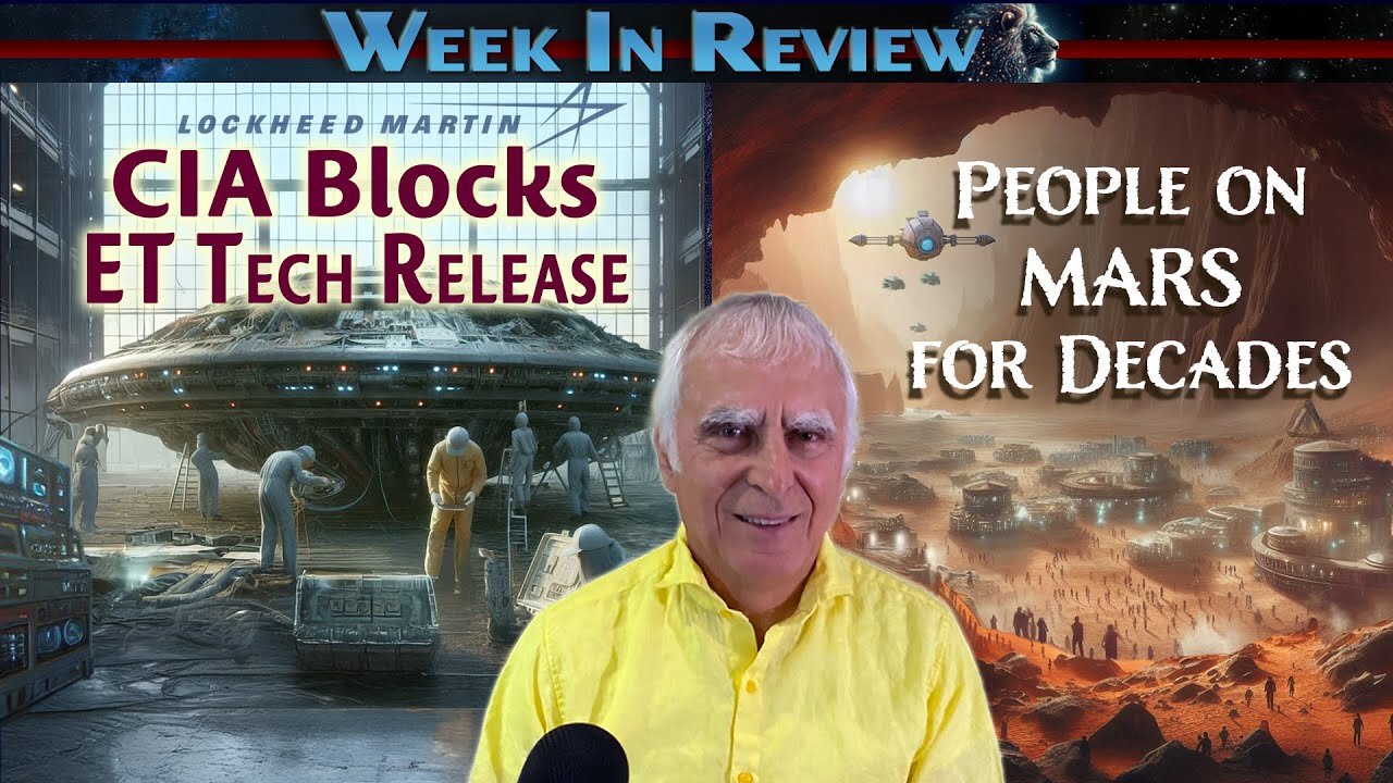 Dr. Michael Salla: CIA Blocks ET Tech Release, People on Mars for Decades! - 11/02/24