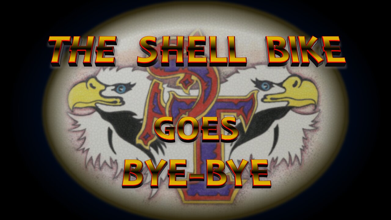 The Shell bike goes bye-bye