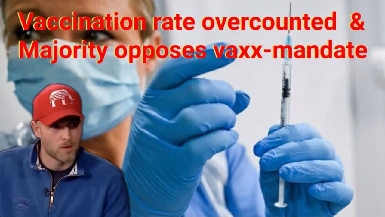 Vincent James || Vaccine Rate Overcounted & Majority opposes Vaccine-Mandate