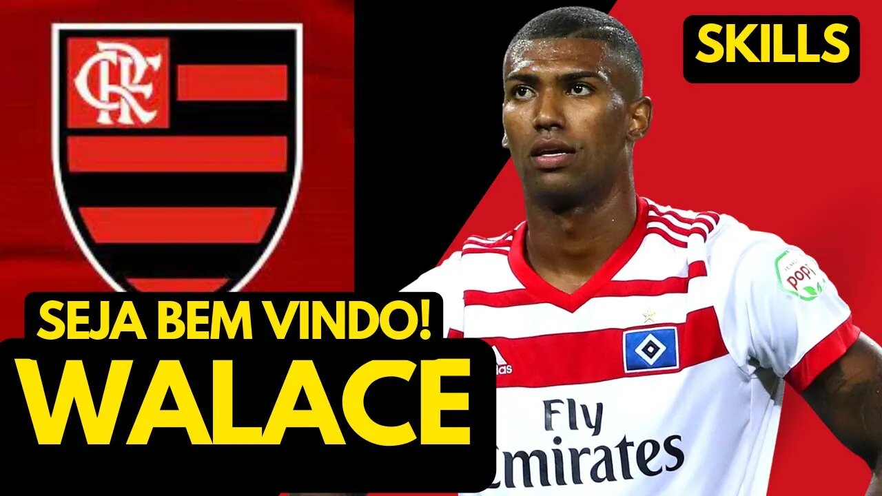 NOVO REFORÇO DO FLAMENGO SEJA BEM VINDO WALACE SKILLS LANCES GOLS PASSES WALACE 2022