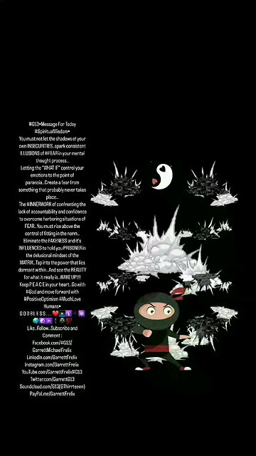 SHADOWS OF YOUR OWN INSECURITIES