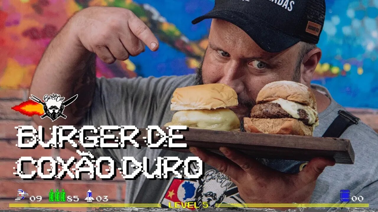Burger de coxão duro | #barbaecue