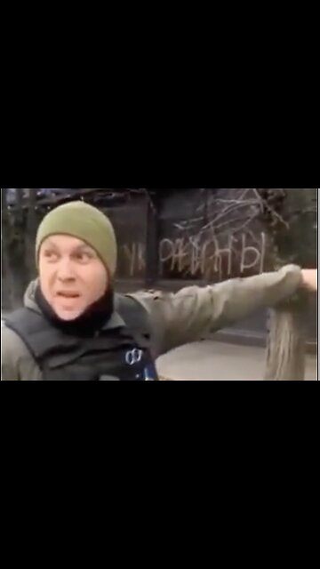 We'll kill everyone! - Ukrainian Nazi in Kherson on perfect Russian explains Ukrainian army will kill all pro-Russian residents in Ukraine
