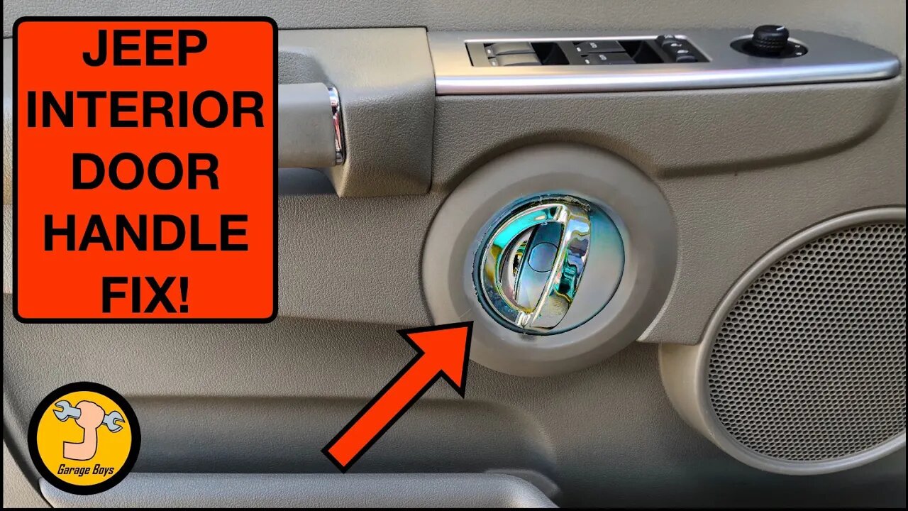 Jeep Commander Interior Door Handle Fix