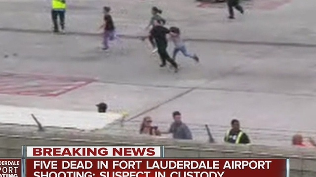 Latest on Fort Lauderdale airport shooting