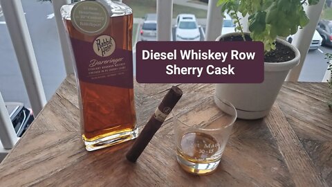 Diesel Whiskey Row Sherry Cask cigar review