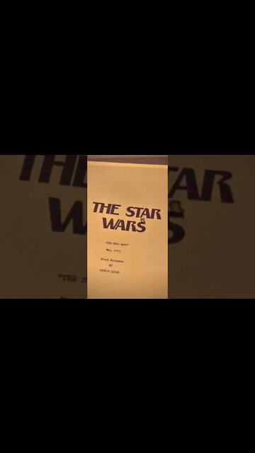THE STAR WARS by George Lucas #Shorts #YouTubeShorts #ShortsYouTube