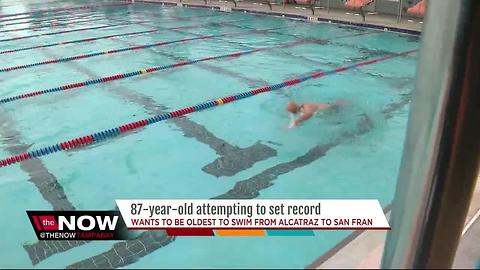 87-year-old St. Pete judge attempting to be oldest to swim from Alcatraz to San Francisco