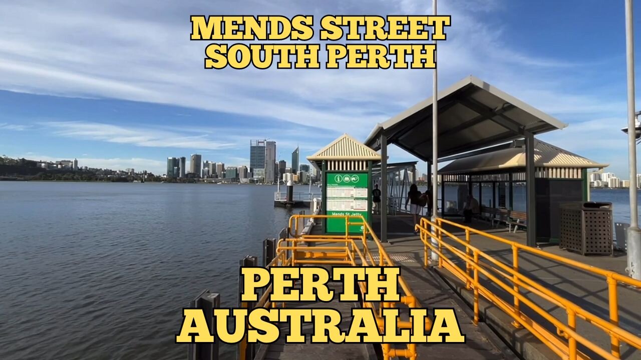 Exploring Perth Australia: A Walking Tour of Mends Street South Perth