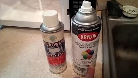 Best paint to repair the inside of a microwave