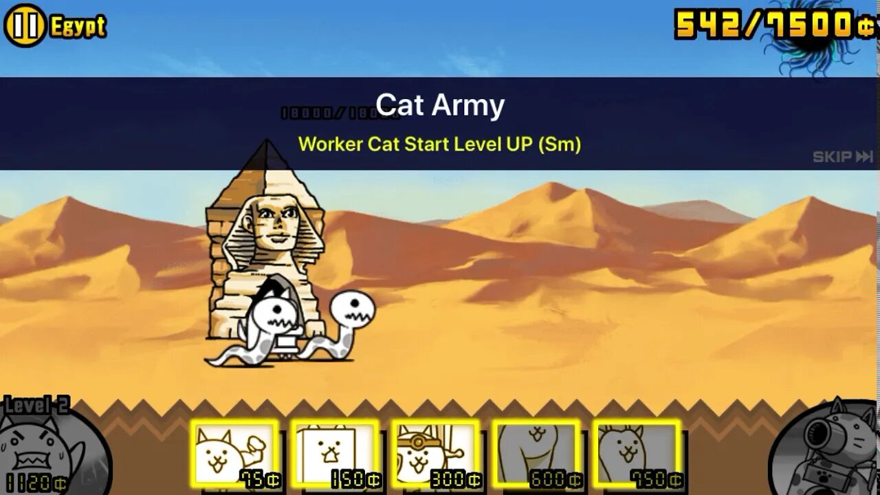 The Battle Cats - Empire of Cats Chapter 2 - Egypt