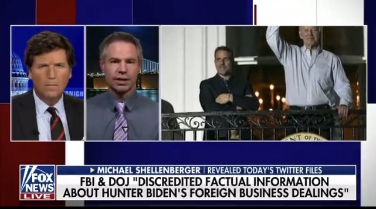 Tucker on the release of Twitter Files and Michael Schellenberger’s reporting