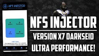 NFS INJECTOR X7 DARKSEID | ULTRA PERFORMANCE PARA O SEU ANDROID!