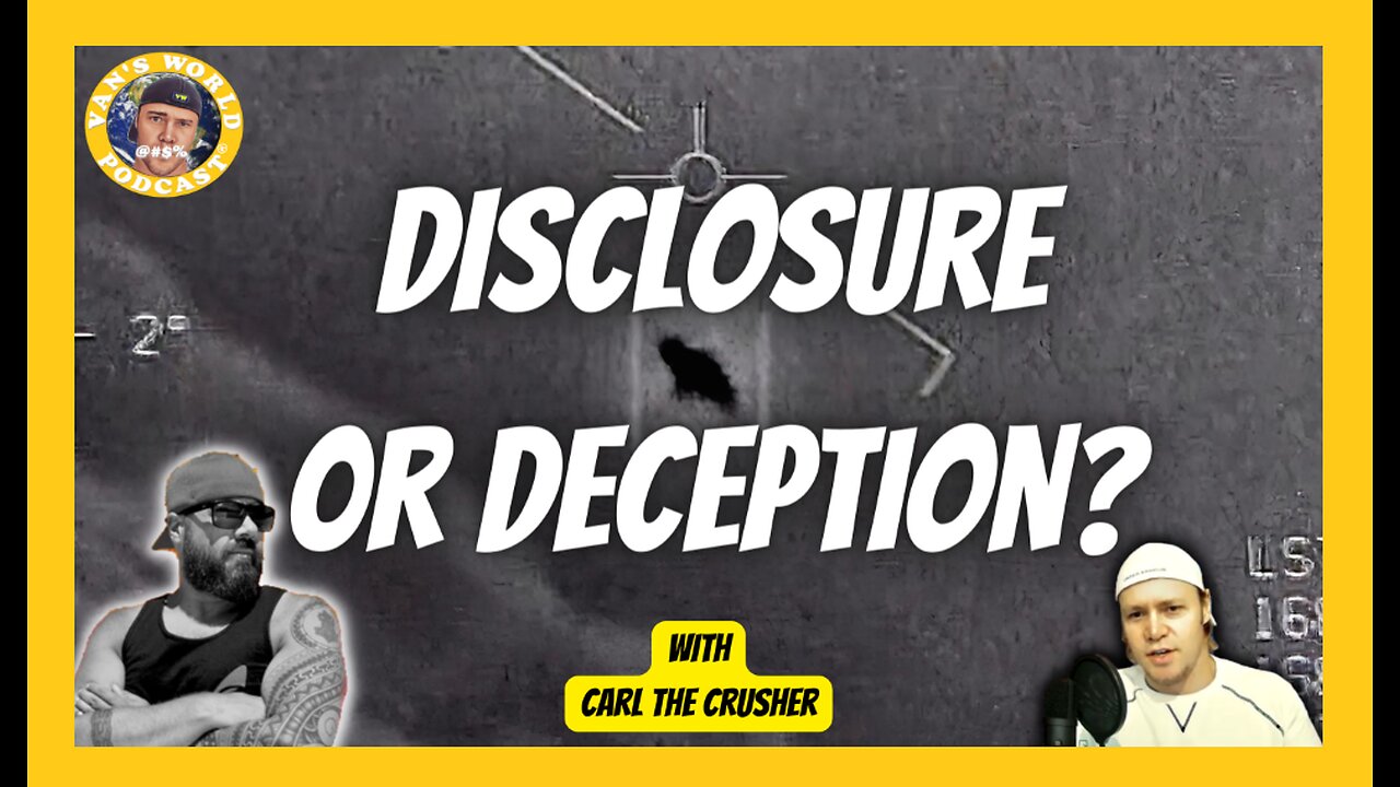 Government UFO Disclosure or Deception - with Carl the Crusher | Clips