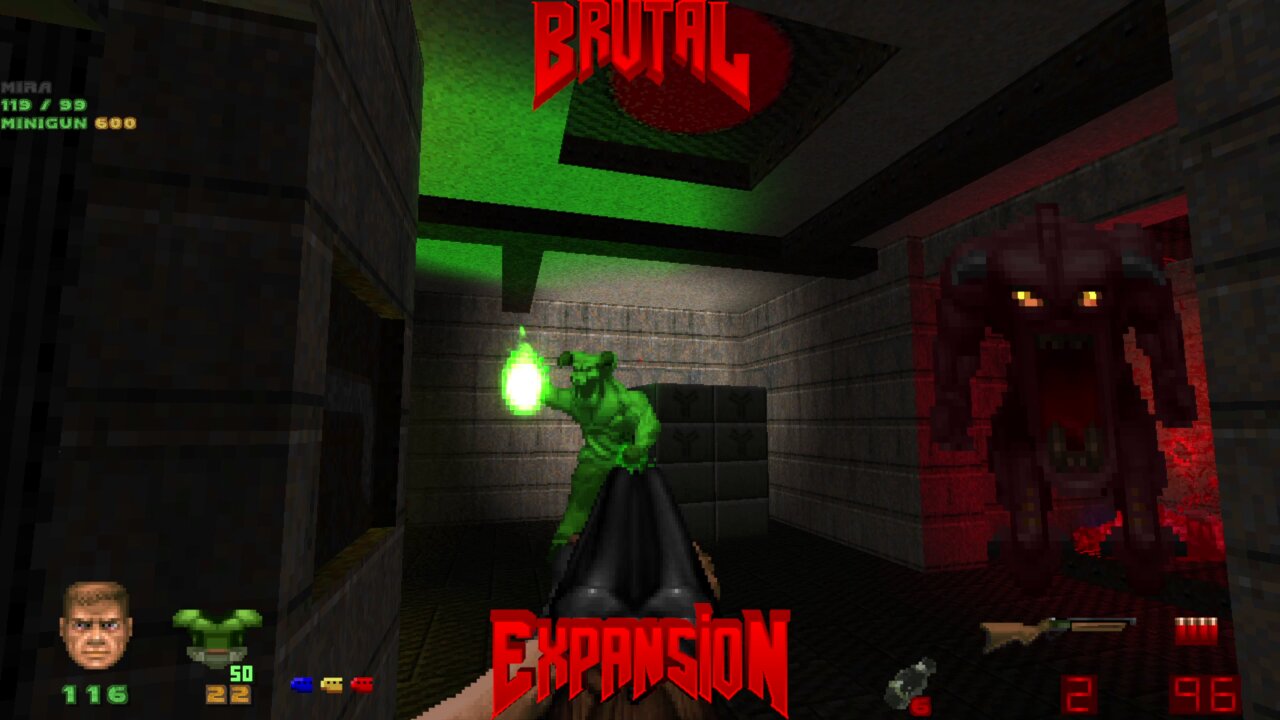 Brutal Doom v21.13.2 | The Darkening Episode 2 Map 11 | Online Co-op