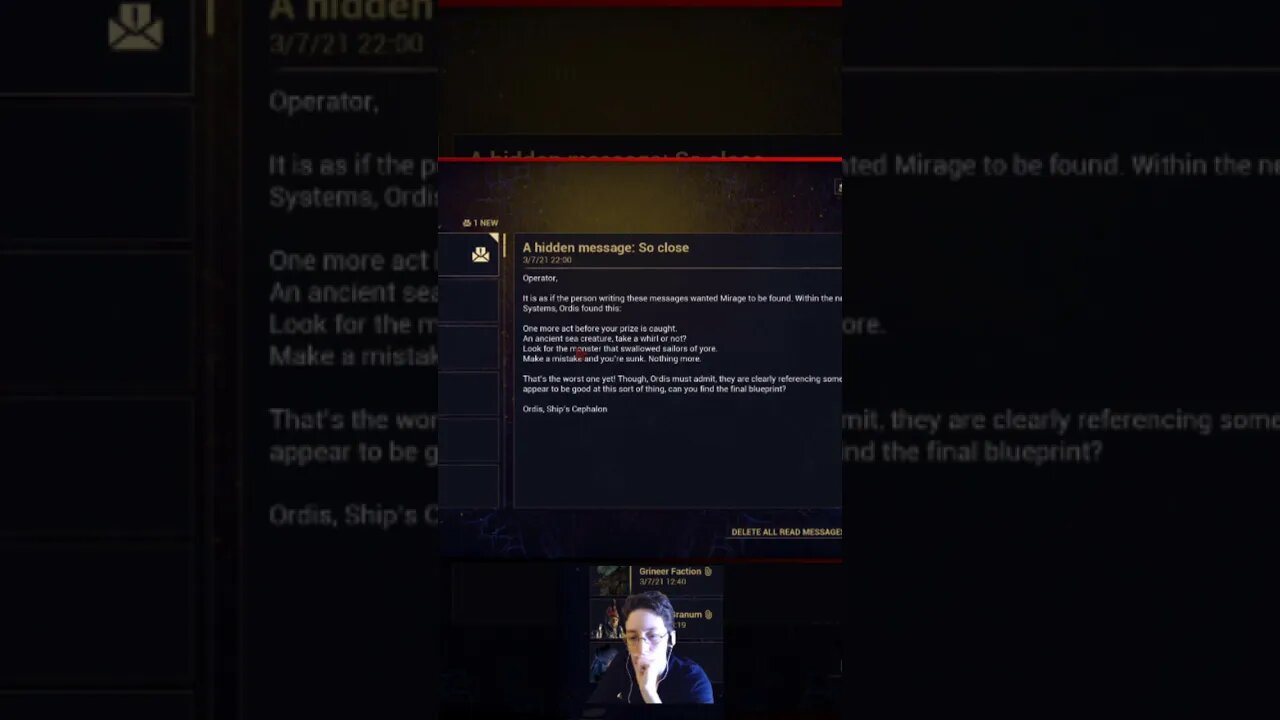 Warframe Brain Working