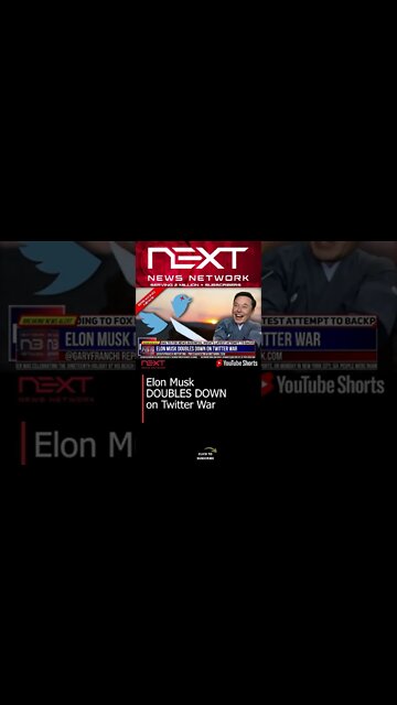 Elon Musk DOUBLES DOWN on Twitter War #shorts