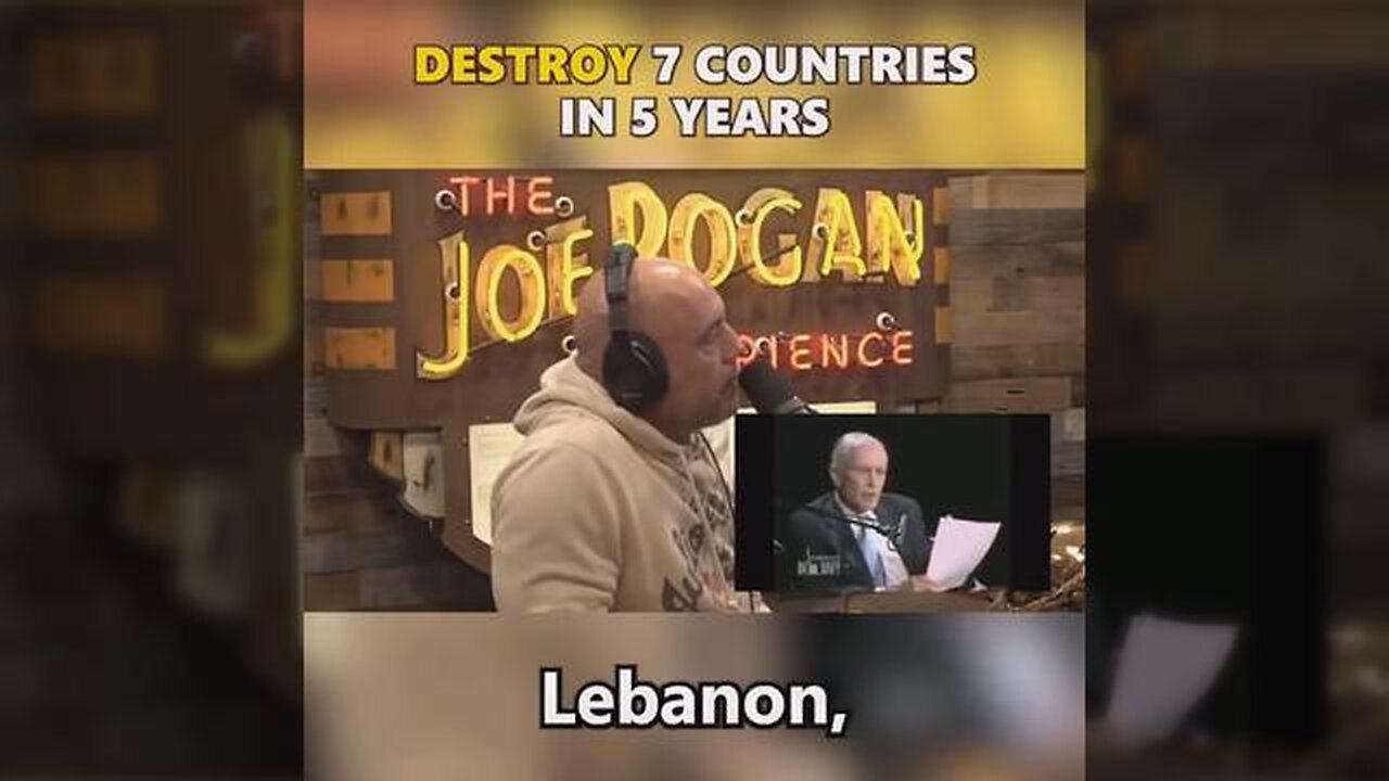 @JOEROGAN AND @COMICDAVESMITH HIGHLIGHT THE STARTLING CLAIMS MADE BY GENERAL WESLEY CLARK,