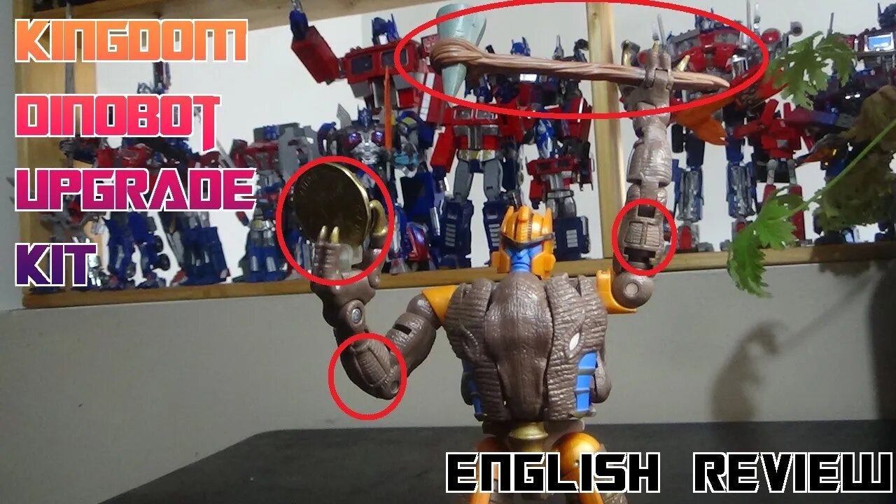 Video Review for Kingdom Dinobot UPGRADE KIT