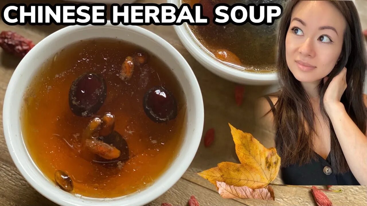 Instant Pot Chinese Herbal Soup Recipe Silkie Chicken Ginseng Dong Quai for Postpartum