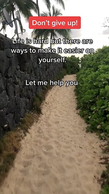 Are you planning to give up?