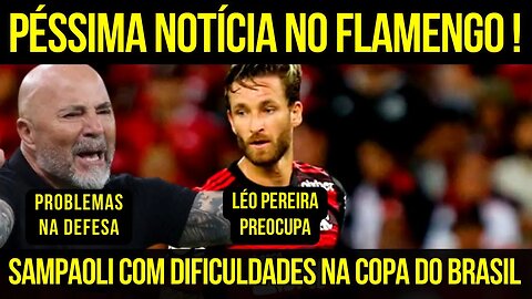 PÉSSIMA NOTÍCIA! FLAMENGO FOI AVISADO! LÉO PEREIRA LESIONADO NOTÍCIA DO FLAMENGO HOJE