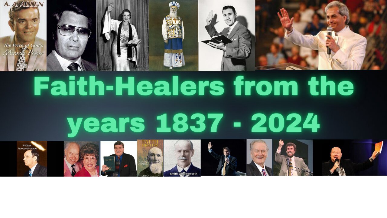 Timeline of American Faith Healers | 1837 - 2024