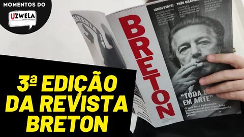 Divulgação da revista Breton | Momentos do Uzwela, conversa sobre cultura