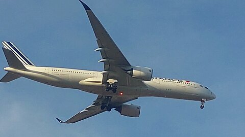 Airbus A350 F-HTYR en provenance de Paris à Fortaleza 🇨🇵🇧🇷