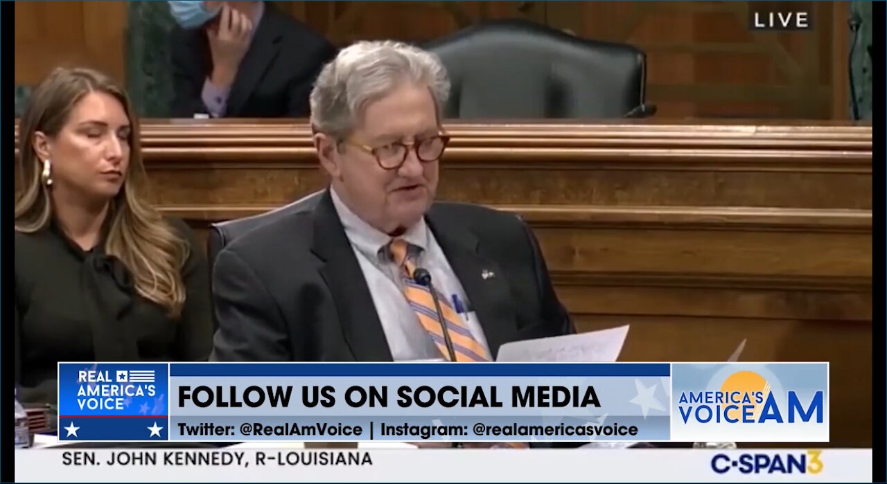 "I don't know whether to call you professor or comrade" - Sen John Kennedy