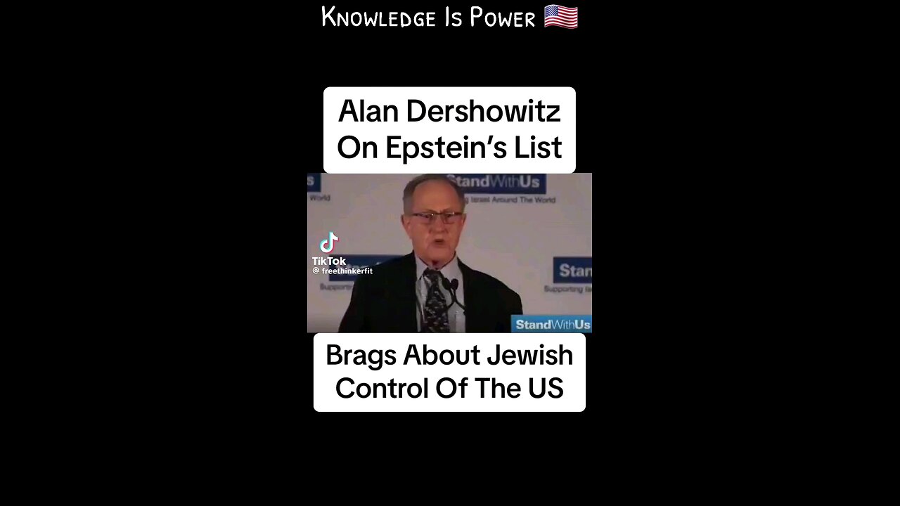 He Bragging About How Much Power They Have In America And How Much Control They Have