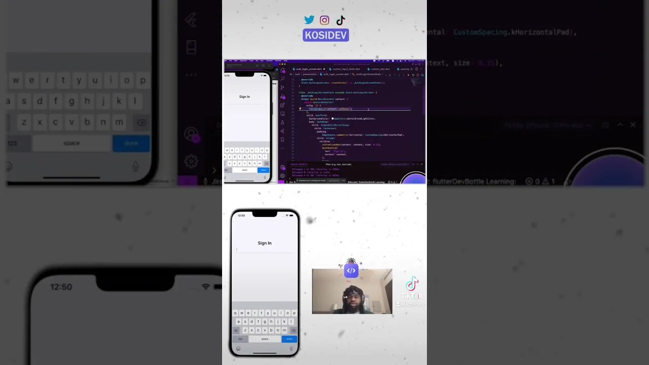 How To Dismiss Keyboard IN Flutter App. Full video on Channel