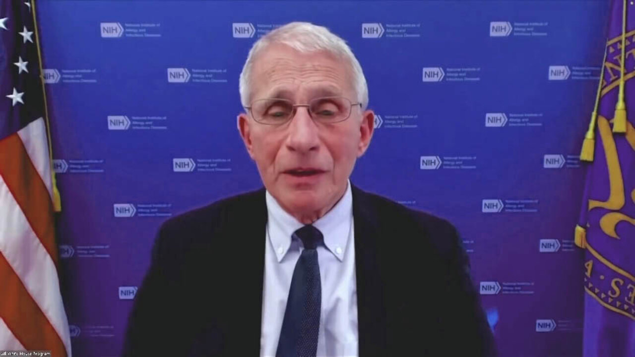 Fauci's Warning Against Large Christmas Gatherings